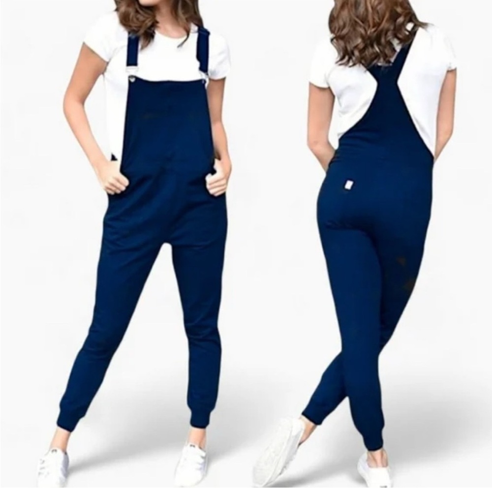 Swoveralls.Unisex Overalls. Large. Navy Blue.
Comfy, Soft & Adjustable.